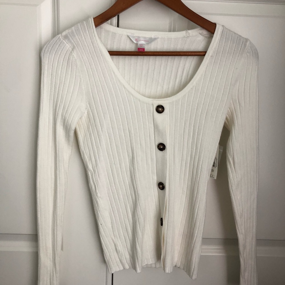 White Button Down Shirt NWT